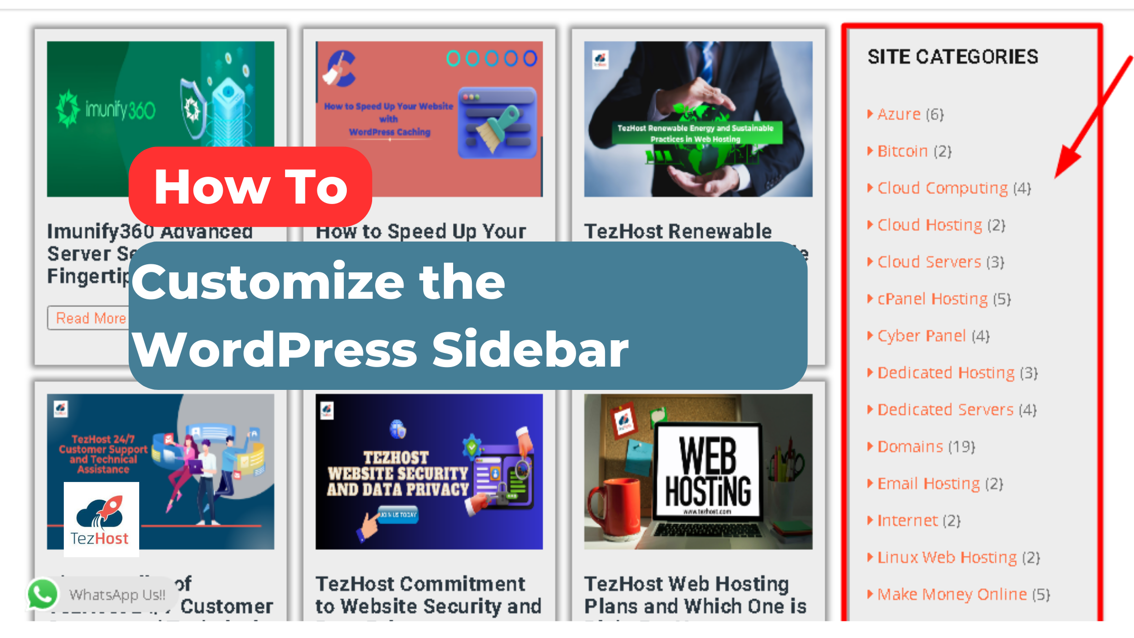 How-to-customize-WordPress-sidebar