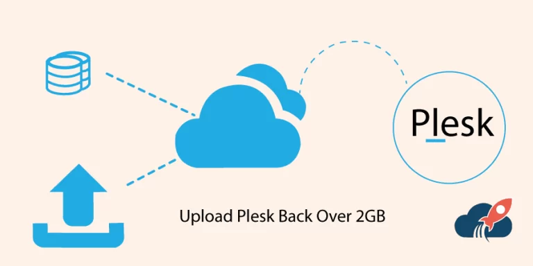 Uploading plesk backup